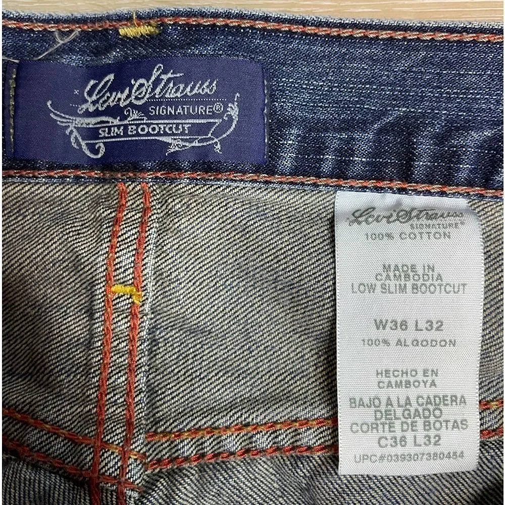 Y2K Men’s Signature by Levi Strauss & Co. Slim Bootcut Jeans